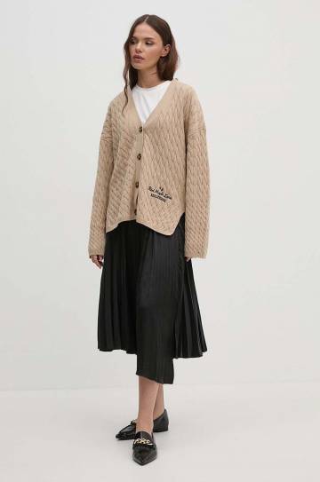 Юбка Dkny цвет чёрный midi расклешённая P4ENTQBW Юбка Dkny цвет чёрный midi расклешённая P4ENTQBW
