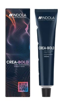 Оттеночная крем-краска для волос Indola Crea-Bold Semi-Permanent с пигментами прямого действия, Deep Purple, 100 мл