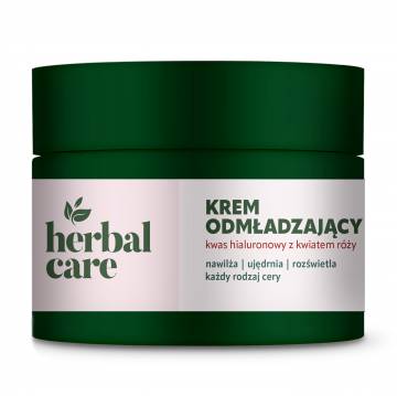 Омолаживающий крем для лица Farmona Herbal Care Rejuvenating Cream с гиалуроновой кислотой и цветами розы, 50 мл