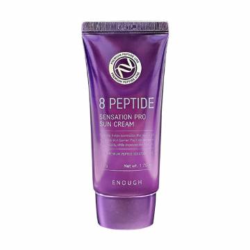 Солнцезащитный крем для лица Enough 8 Peptide Sensation Pro Sun Cream с пептидами, 50 г Солнцезащитный крем для лица Enough 8 Peptide Sensation Pro Sun Cream с пептидами, 50 г