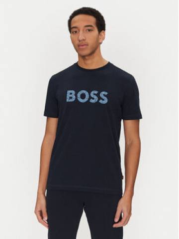 BOSS Футболка 50534923 Cиній Slim Fit BOSS Футболка 50534923 Cиній Slim Fit