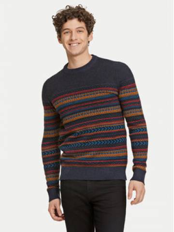 Lindbergh Светр 30-80042 Cиній Slim Fit Lindbergh Светр 30-80042 Cиній Slim Fit