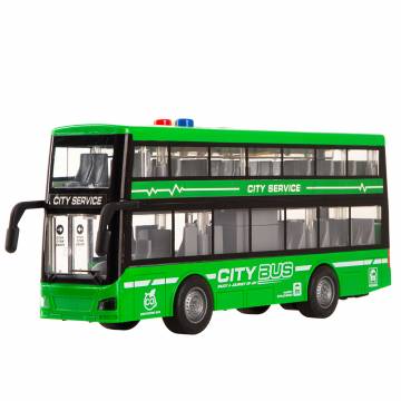 Автомодель DIY Toys Інерційний двоповерховий автобус зелений (CJ-4023760/1) Автомодель DIY Toys Інерційний двоповерховий автобус зелений (CJ-4023760/1)