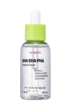 Успокаивающая ампульная сыворотка для лица yeppda AHA+ BHA+ PHA Ampoule Serum, 50 мл