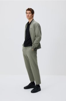 Reserved - Картаті штани-чиноси - антрацитовий - 6708L-86X