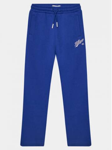 Tommy Hilfiger Спортивні штани Hilfiger Script Wide Sweatpant KG0KG07751 Голубий Regular Fit Tommy Hilfiger Спортивні штани Hilfiger Script Wide Sweatpant KG0KG07751 Голубий Regular Fit