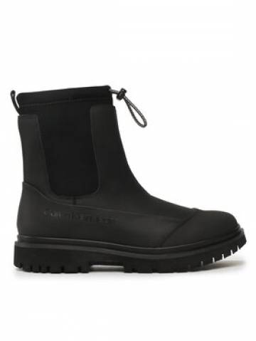 Calvin Klein Jeans Ботильйони Chunky Combat Chelsea Boot Rub YW0YW01065 Чорний Calvin Klein Jeans Ботильйони Chunky Combat Chelsea Boot Rub YW0YW01065 Чорний