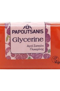 Твердое мыло Papoutsanis Glycerine Soap с фруктово-ягодным ароматом, 125 г