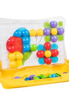 Развивающая игрушка Tigres Моя первая мозаика, желтая, 33*42.5*6 см, от 1 года (39370)