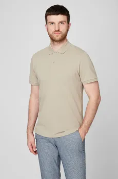 Мужское бежевое поло Бежевый 3XL Pierre Cardin C5 20484.2060