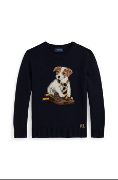 Детский хлопковый свитер Polo Ralph Lauren