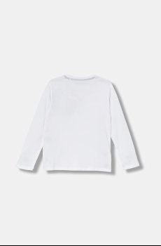 Хлопковый детский лонгслив Guess