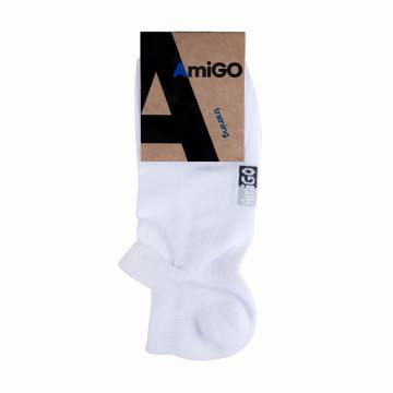 Носки мужские AmiGO Training F07, белые сетка, размер 29 Носки мужские AmiGO Training F07, белые сетка, размер 29
