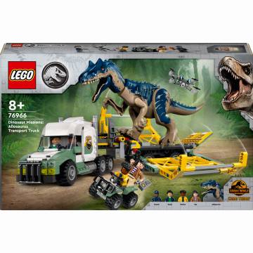 Конструктор LEGO Jurassic World Місії динозаврів: Вантажівка для перевезення алозавра (76966) Конструктор LEGO Jurassic World Місії динозаврів: Вантажівка для перевезення алозавра (76966)