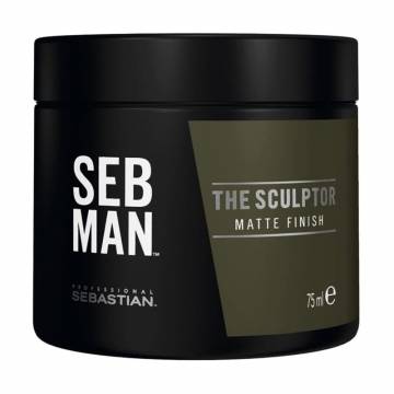 Мужская матовая глина для волос Sebastian Professional Seb Man The Sculptor Matte Finish, 75 мл Мужская матовая глина для волос Sebastian Professional Seb Man The Sculptor Matte Finish, 75 мл