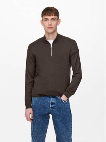 Only & Sons Светр 22021264 Коричневий Regular Fit Only & Sons Светр 22021264 Коричневий Regular Fit