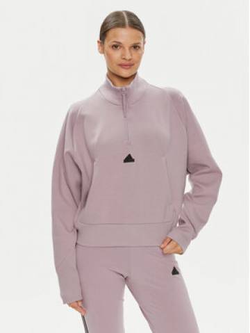 adidas Світшот Z.N.E. IS3899 Фіолетовий Loose Fit adidas Світшот Z.N.E. IS3899 Фіолетовий Loose Fit