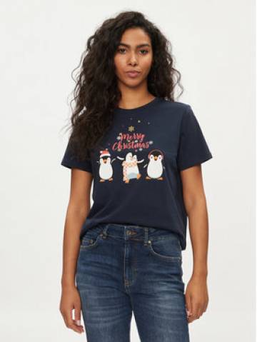 Pieces Футболка 17121020 Cиній Regular Fit Pieces Футболка 17121020 Cиній Regular Fit