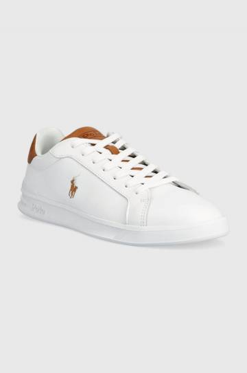 Кроссовки Polo Ralph Lauren Hrt Ct II цвет белый 809877598001 Кроссовки Polo Ralph Lauren Hrt Ct II цвет белый 809877598001