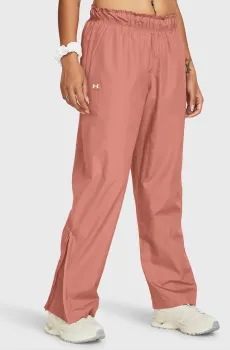 Женские розовые спортивные брюки UA Rush OS Woven Pant Розовый S Under Armour 1382739-696