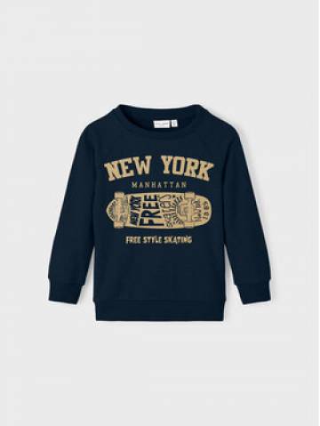 NAME IT Світшот 13218863 Cиній Regular Fit NAME IT Світшот 13218863 Cиній Regular Fit
