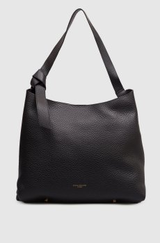 Черная кожаная сумка Amira