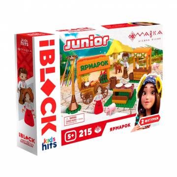 Конструктор iBlock Junior Mavka Ярмарка, от 5 лет, 12*37.5*6 см, 215 деталей (PL-921-522) Конструктор iBlock Junior Mavka Ярмарка, от 5 лет, 12*37.5*6 см, 215 деталей (PL-921-522)