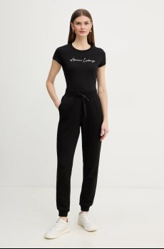 Хлопковая футболка Armani Exchange