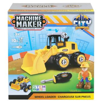 Конструктор Machine maker Junior builder Навантажувач (40010/1) Конструктор Machine maker Junior builder Навантажувач (40010/1)