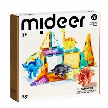 Магнітний конструктор Mideer Jurassic adventure 48 деталей (MD1499) Магнітний конструктор Mideer Jurassic adventure 48 деталей (MD1499)