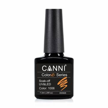 Гель-лак для ногтей Canni Gel Color System Soak-off UV&LED Gel Polish 1006 Мандариновый, 7.3 мл Гель-лак для ногтей Canni Gel Color System Soak-off UV&LED Gel Polish 1006 Мандариновый, 7.3 мл