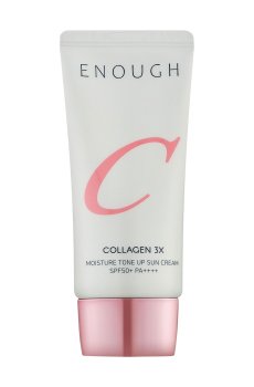 Солнцезащитный тонирующий крем для лица Enough Collagen 3X Moisture Tone Up Sun Cream, SPF 50+ PA++++, 50 мл