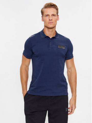 EA7 Emporio Armani Поло 6RPF78 PJBVZ 1554 Cиній Regular Fit EA7 Emporio Armani Поло 6RPF78 PJBVZ 1554 Cиній Regular Fit
