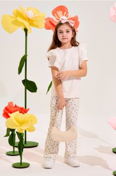 Штани - кремовий