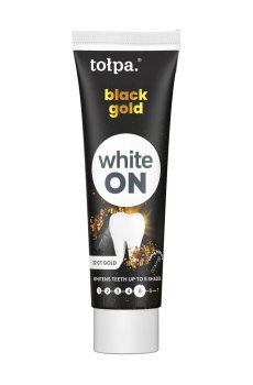 Отбеливающая зубная паста Tolpa White On Black Gold, 75 мл