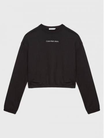 Calvin Klein Jeans Світшот IG0IG01866 Чорний Relaxed Fit Calvin Klein Jeans Світшот IG0IG01866 Чорний Relaxed Fit