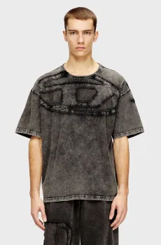 Мужская темно-серая футболка MAGLIETTA Серый L Diesel A19545 0HGBX