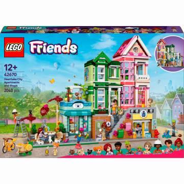 Конструктор LEGO Friends Хартлейк-Сіті. Квартири і крамниці (42670) Конструктор LEGO Friends Хартлейк-Сіті. Квартири і крамниці (42670)