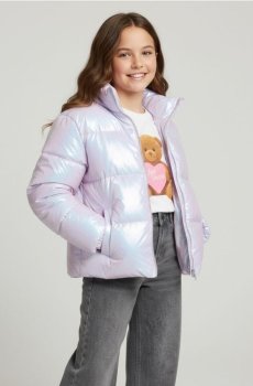 Квітована куртка puffer - різнобарвний