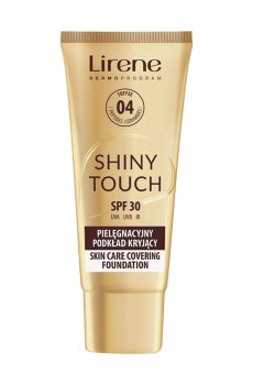 Тональный крем для лица Lirene Shiny Touch Skin Care Covering Foundation SPF 30, 04 Toffee, 30 мл