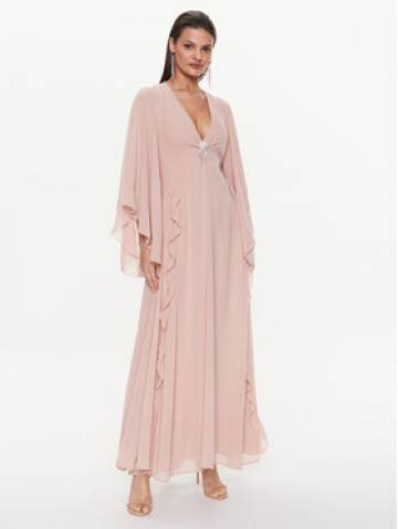 ViCOLO Вечірня сукня TE0030 Бежевий Regular Fit ViCOLO Вечірня сукня TE0030 Бежевий Regular Fit
