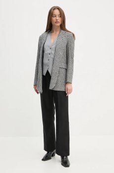 Пиджак с примесью шерсти Sandro Ferrone