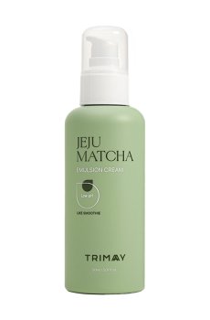 Успокаивающий крем-эмульсия для лица Trimay Jeju Matcha Low Ph Emulsion Cream с матчей, 150 мл