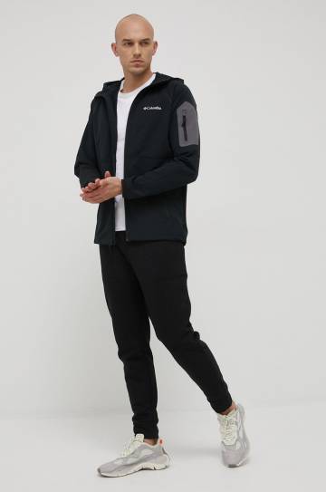 Куртка outdoor Columbia Tall Heights цвет чёрный переходная Куртка outdoor Columbia Tall Heights цвет чёрный переходная