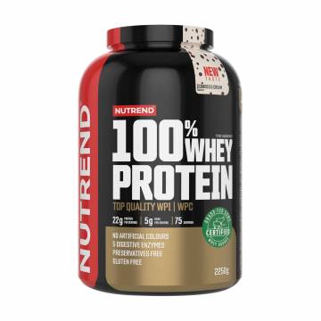 Протеин Nutrend 100% Whey Protein Киви + банан, в порошке, 2.25 кг