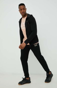 Хлопковая футболка EA7 Emporio Armani