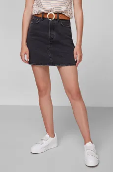 Женская серая джинсовая юбка High-Rise Deconstructed Серый 23 Levi’s® 77882;0018