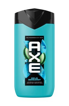 Парфюмированный гель для душа Axe Fine Fragrance Body Wash, Aqua Bergamot мужской, 225 мл