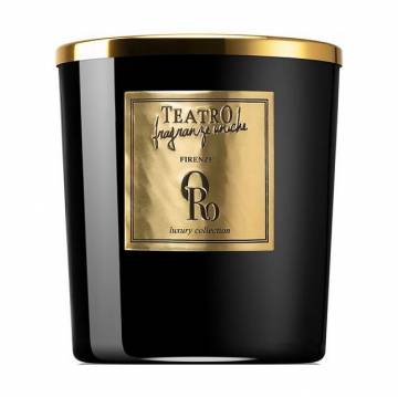 Ароматическая свеча Teatro Fragranze Uniche Luxury Collection Oro Scented Candle, 180 г Ароматическая свеча Teatro Fragranze Uniche Luxury Collection Oro Scented Candle, 180 г