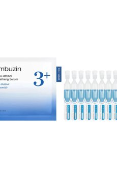 Сыворотка Numbuzin No.3 Blue Bio-Retinol Pore Refining Serum для сужения пор лица, с ретинолом, 10*1.3 мл